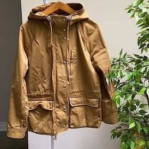Gap Women’s Utility Jacket Beige Tan Size XL